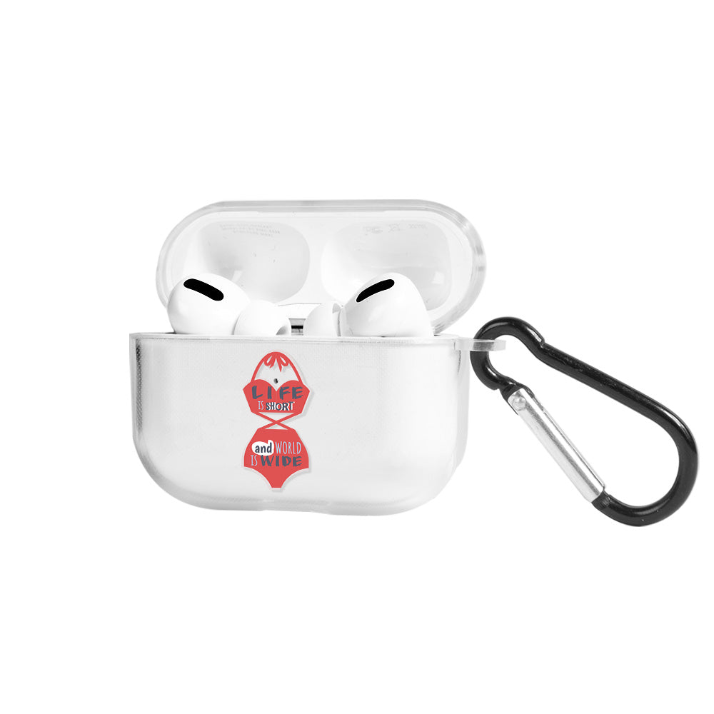 Apple AirPods Pro Short Life Şeffaf Kılıfı