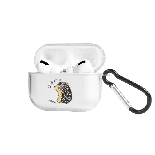Apple AirPods Pro Hedgehog Şeffaf Kılıfı