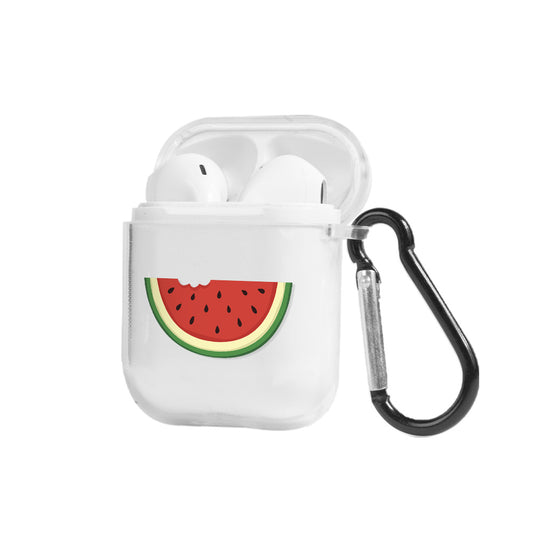 Apple AirPods Watermelon Şeffaf Kılıfı