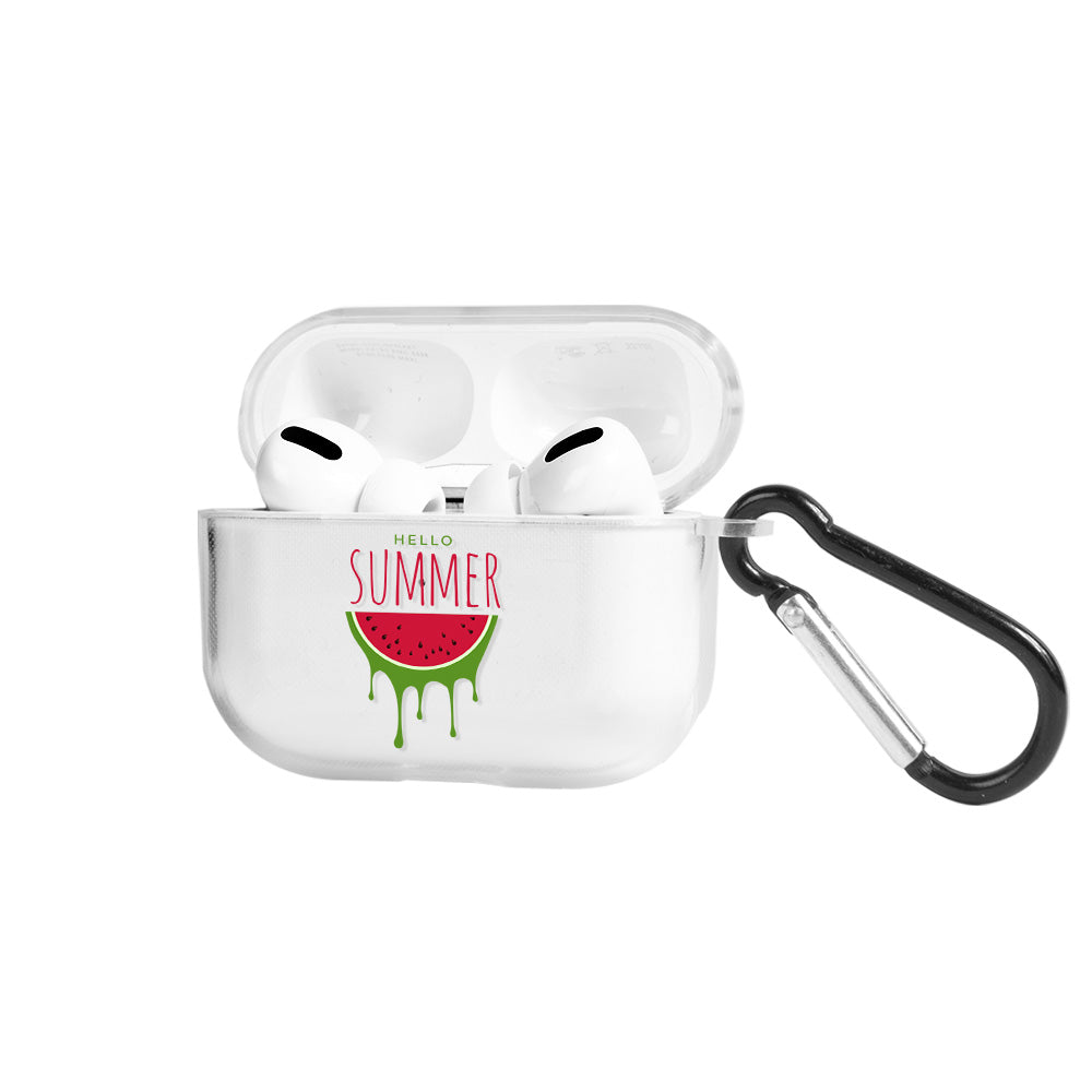 Apple AirPods Pro Hello Summer Şeffaf Kılıfı