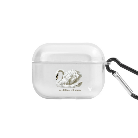Apple AirPods Pro Beyaz Umut Şeffaf Kılıfı