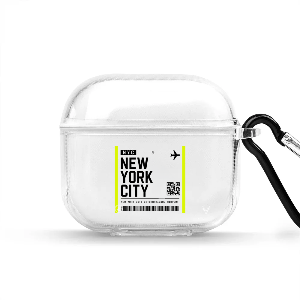 NYC Boarding Pass - AirPods 3