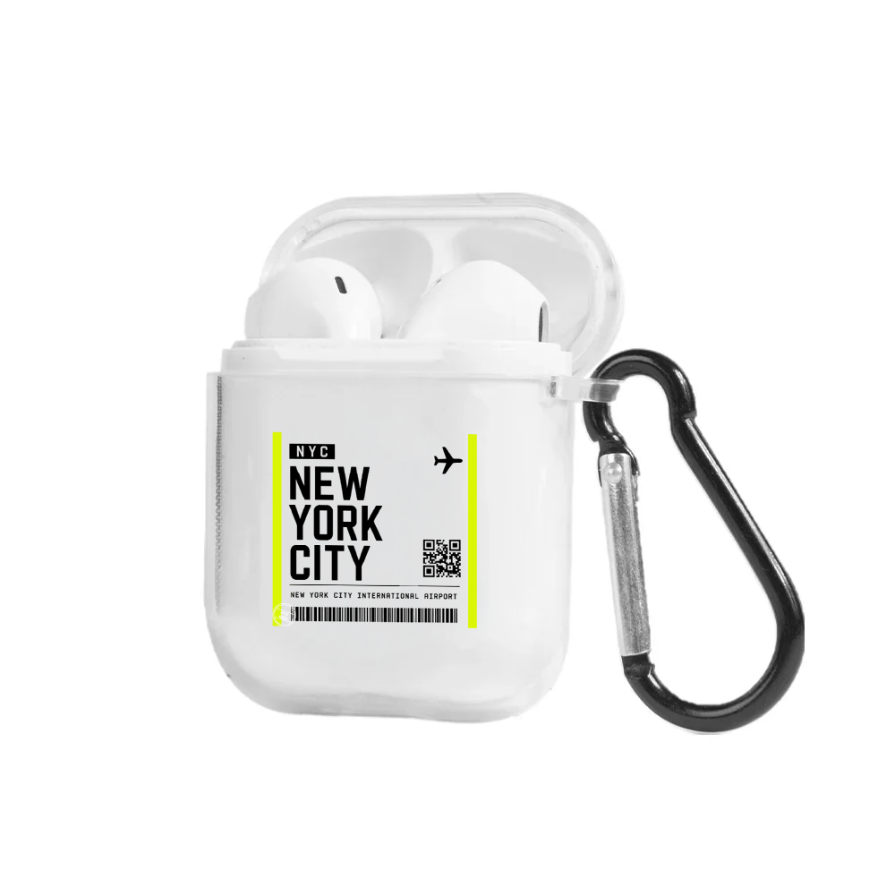 NYC Boarding Pass - AirPods