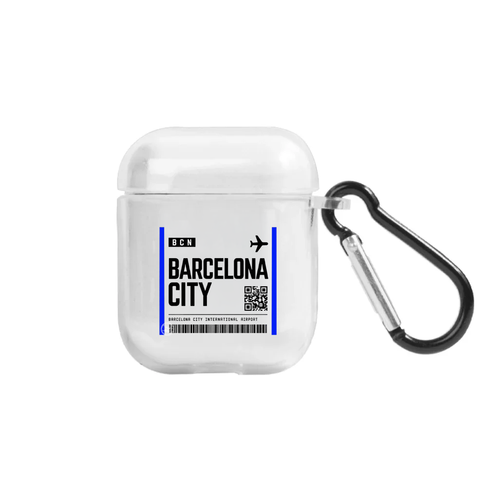 Barcelona Boarding Pass - AirPods
