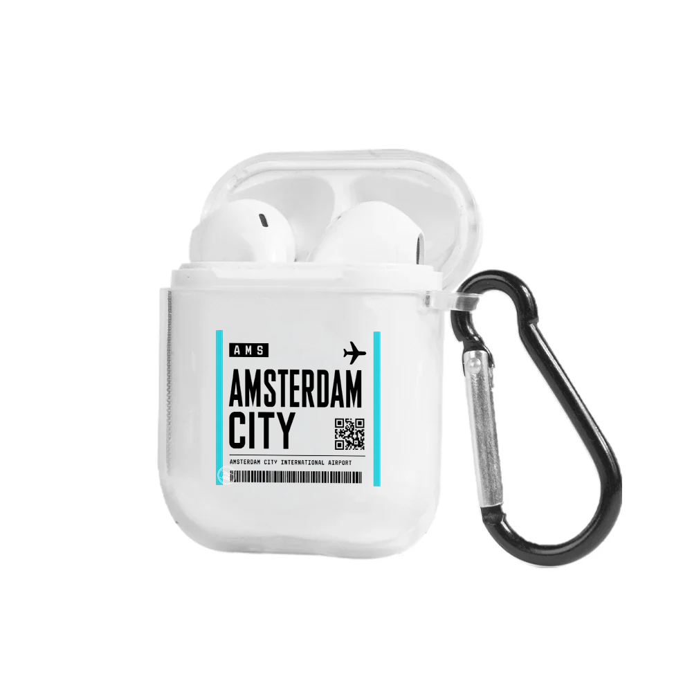 Amsterdam Boarding Pass - AirPods
