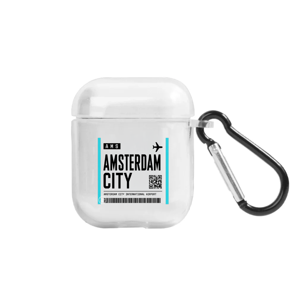 Amsterdam Boarding Pass - AirPods