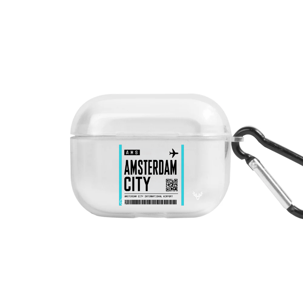 Amsterdam Boarding Pass - AirPods Pro 2