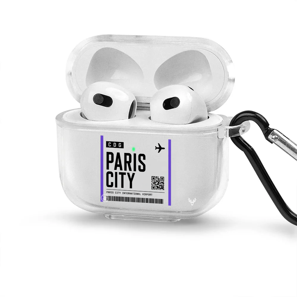 Paris Boarding Pass - AirPods 3