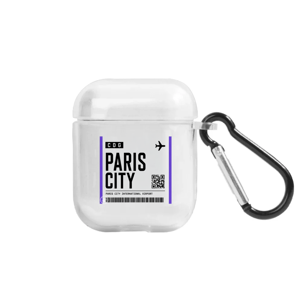 Paris Boarding Pass - AirPods