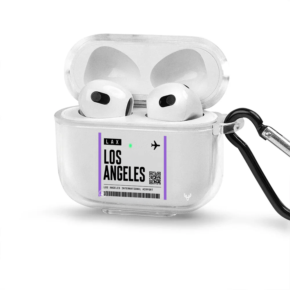 Los Angeles Boarding Pass - AirPods 4