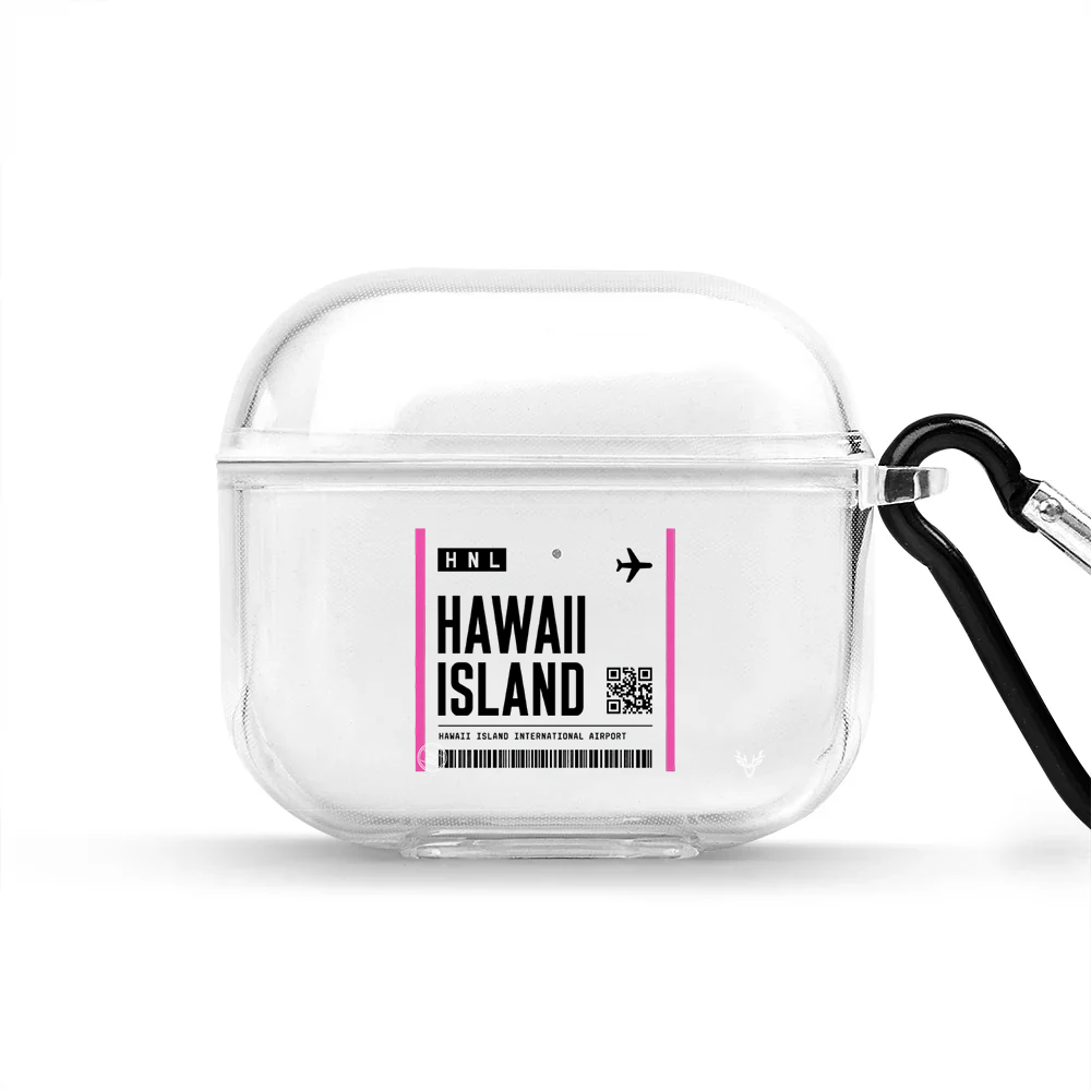 Hawaii Island Boarding Pass - AirPods 3