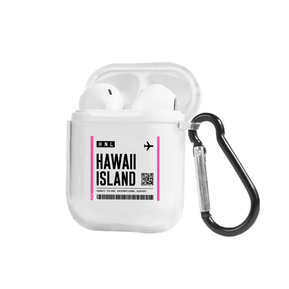 Hawaii Island Boarding Pass - AirPods