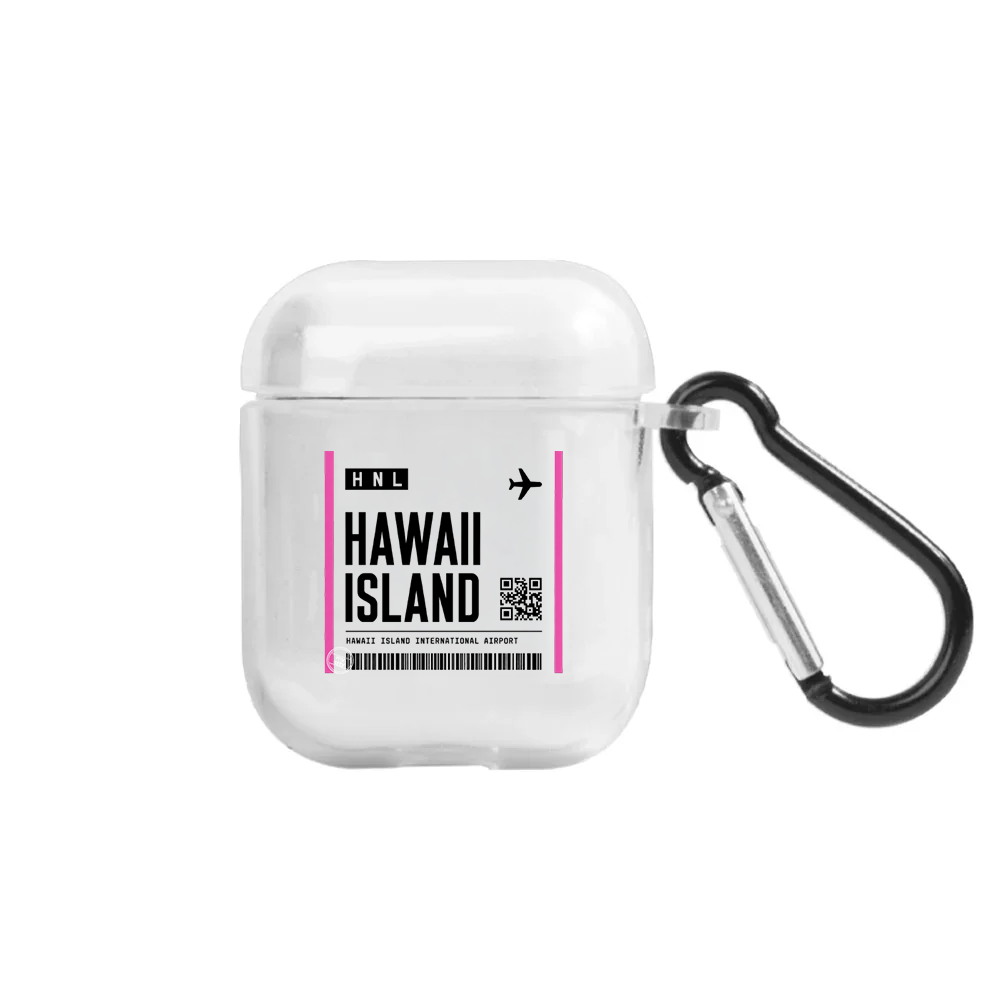Hawaii Island Boarding Pass - AirPods