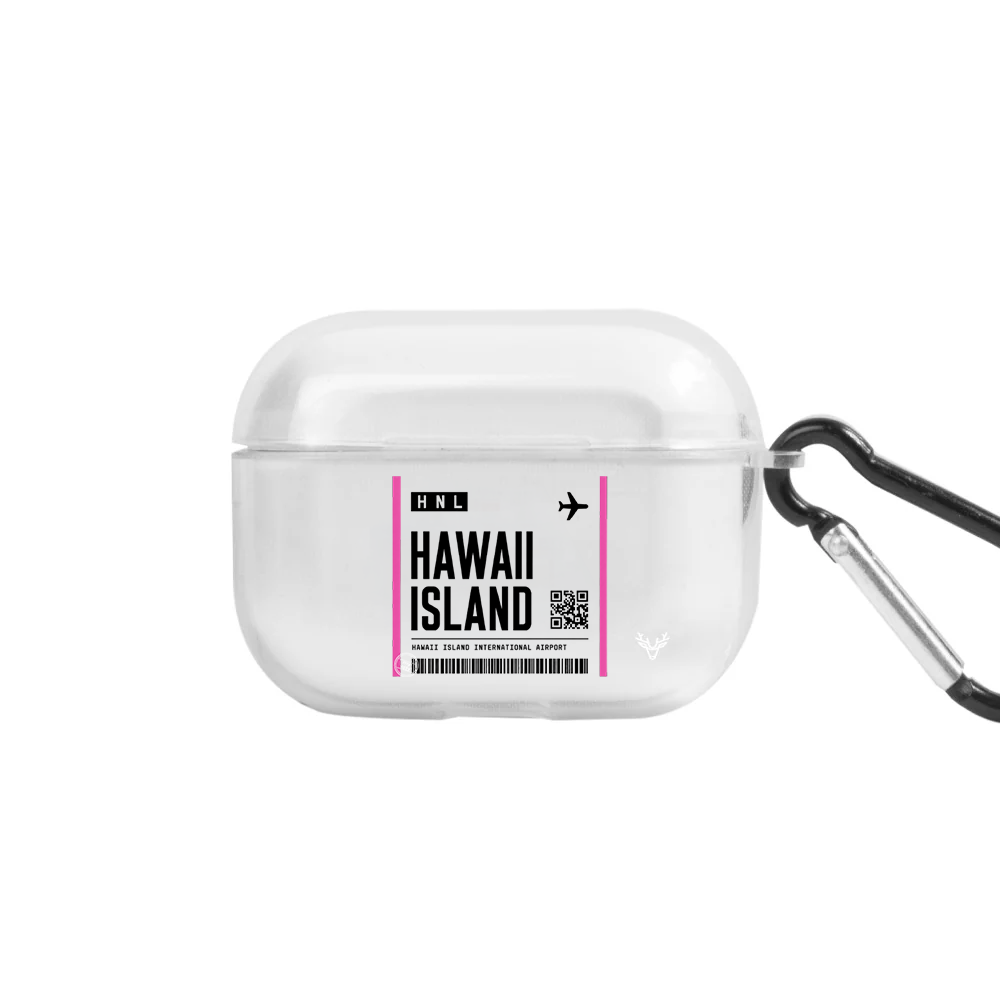 Hawaii Island Boarding Pass - AirPods Pro