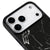 iPhone 17 Pro Max Black Crack Telefon Kılıfı - Glossy - Popsoketsiz