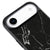 iPhone Air Black Crack Telefon Kılıfı - Glossy - Popsoketsiz