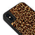 iPhone XS Leopars Desen Telefon Kılıfı - Glossy - Popsoketsiz