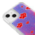 iPhone 15 Plus Anime Cloud Telefon Kılıfı - Neon - Violet