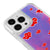 iPhone 15 Pro Anime Cloud Telefon Kılıfı - Neon - Violet