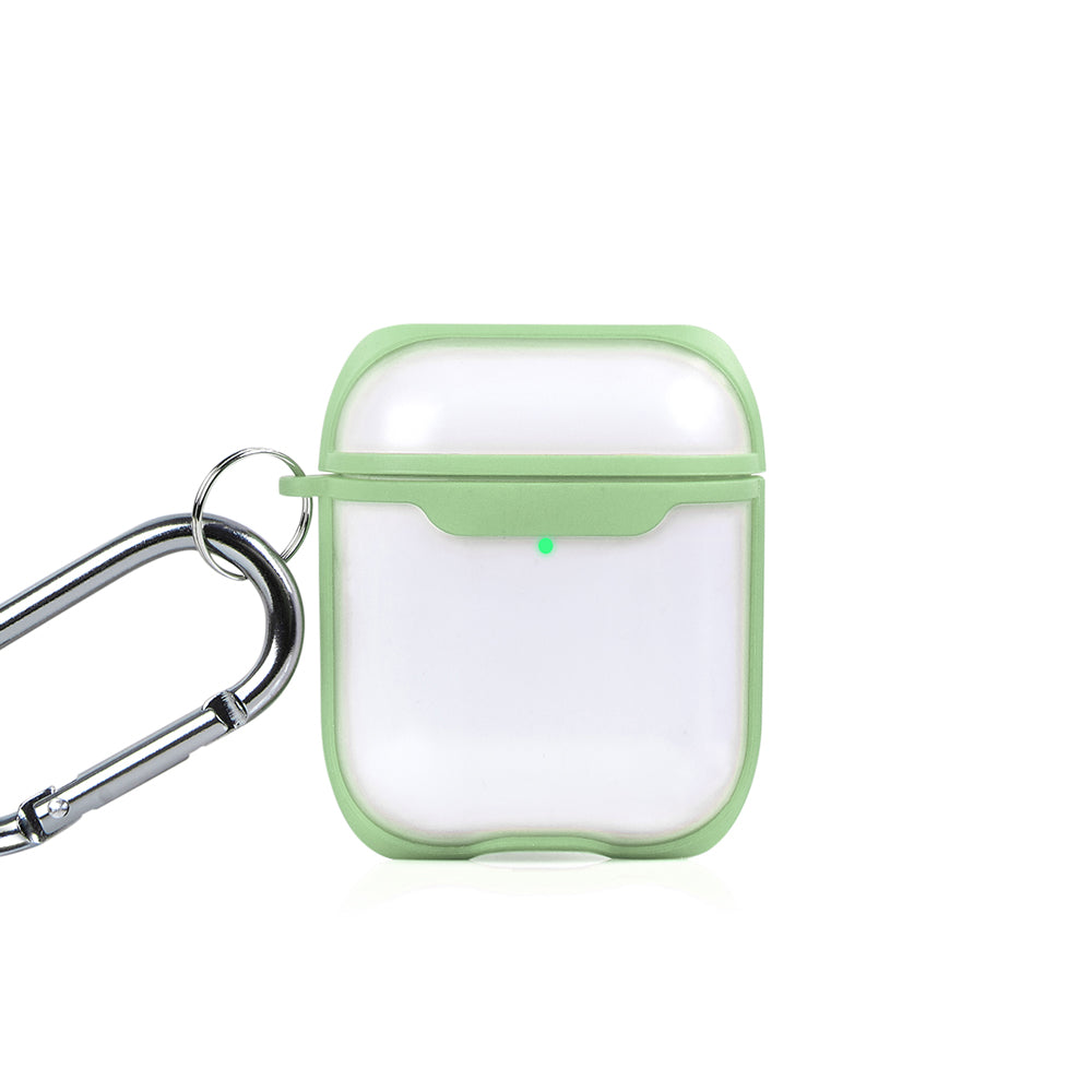Apple AirPods Green Line Transparent Kılıfı