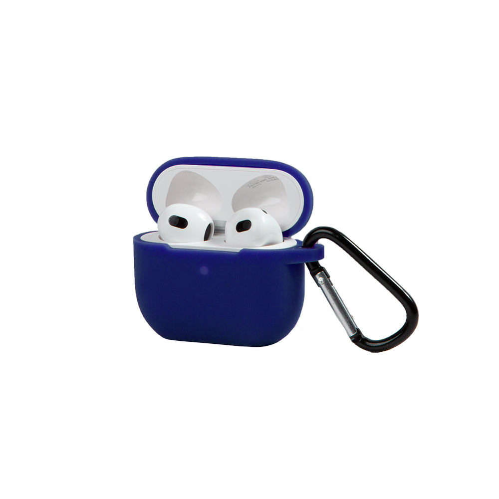 Apple AirPods 4 Lacivert Silikon Kılıfı