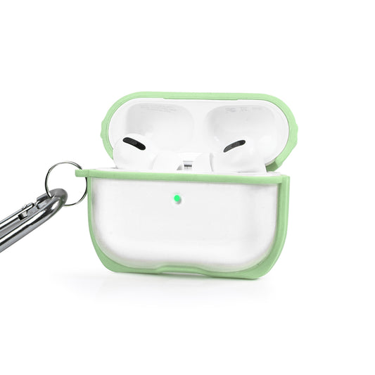 Apple AirPods Pro Green Line Transparent Kılıfı