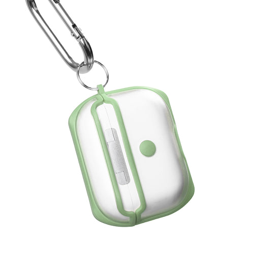 Apple AirPods Pro Green Line Transparent Kılıfı