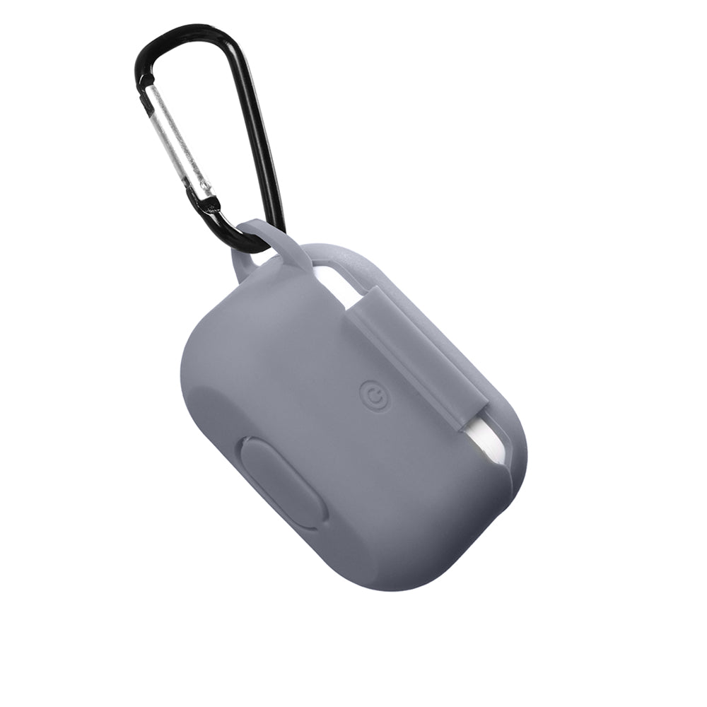 Apple AirPods Pro 3 Basic Gray Silikon Kılıfı