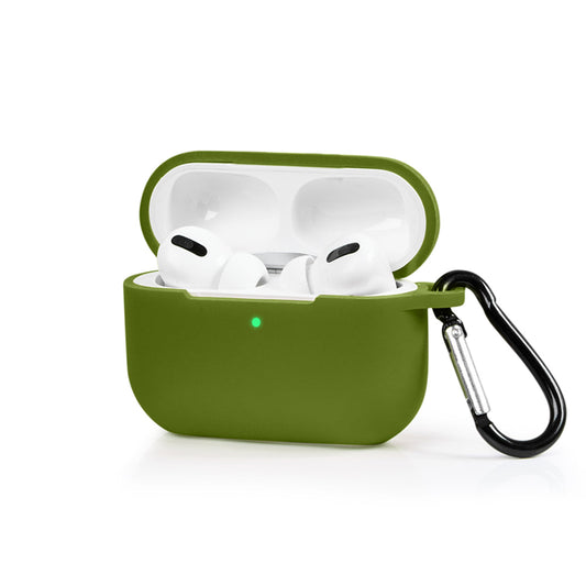 Apple AirPods Pro 3 Basic Haki Silikon Kılıfı