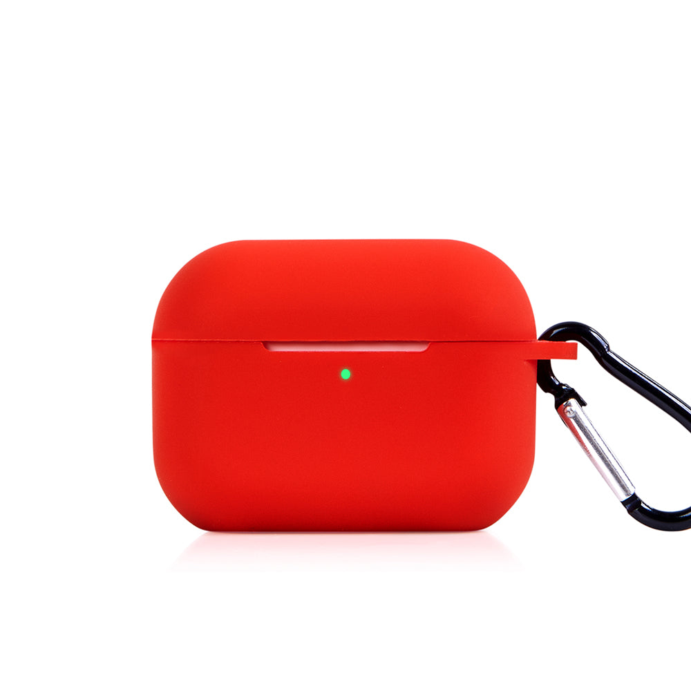 Apple AirPods Pro 3 Basic Red Silikon Kılıfı