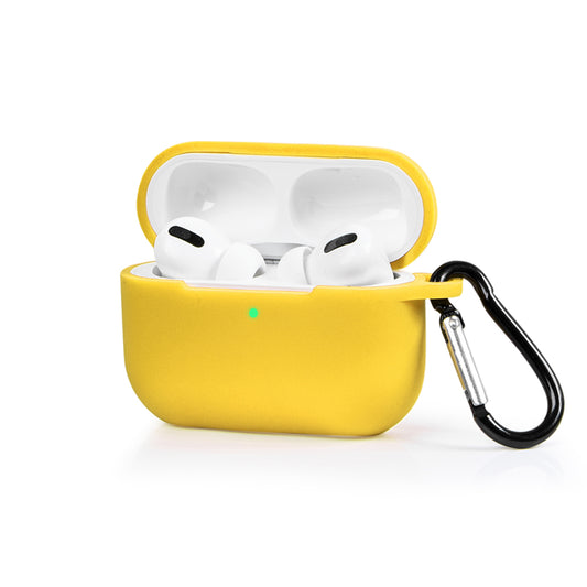 Apple AirPods Pro Basic Yellow Silikon Kılıfı
