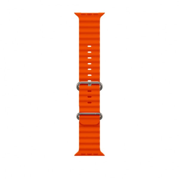 Apple Watch Ocean Orange Silikon Saat Kordonu