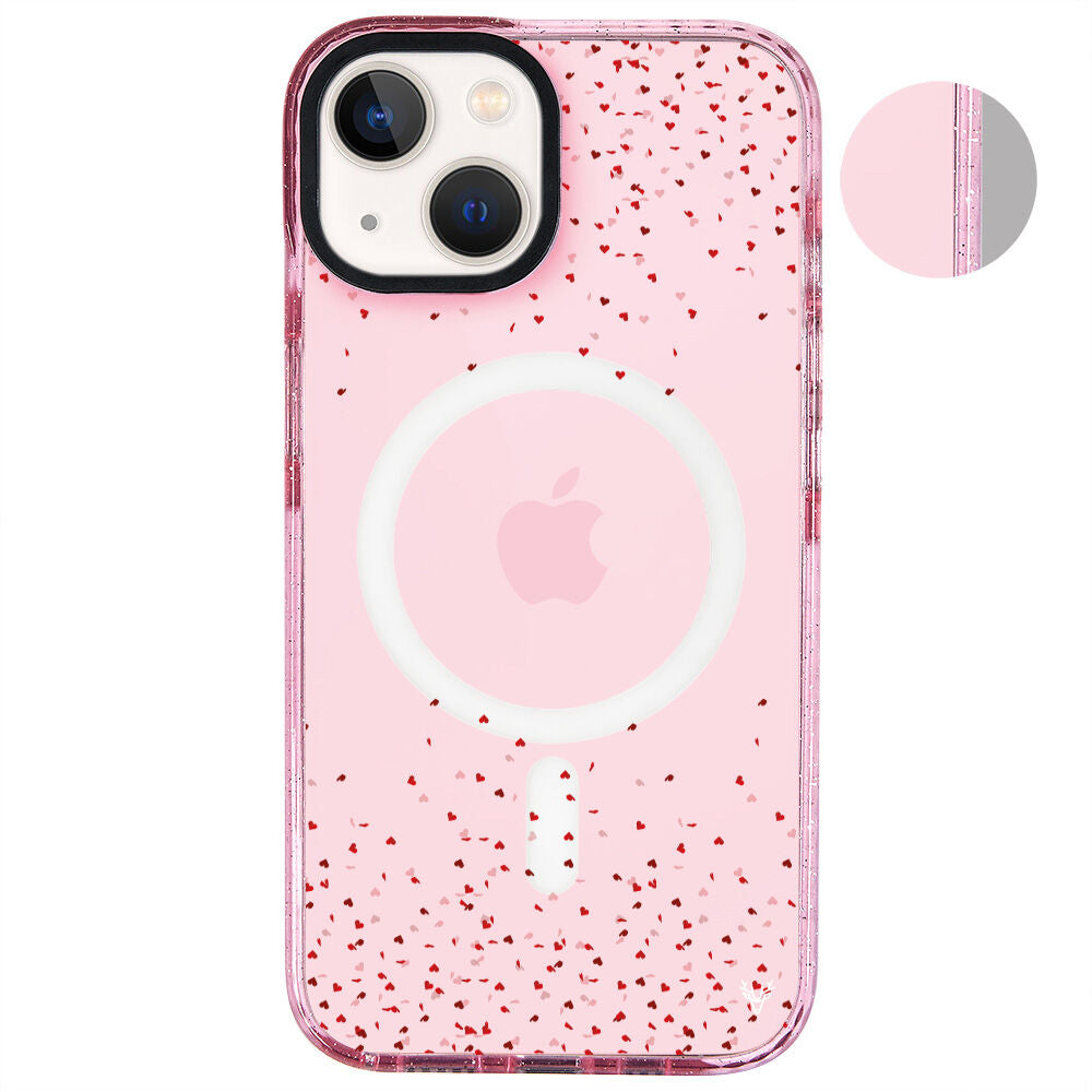 MagsafeliArtycaseSimliPembe