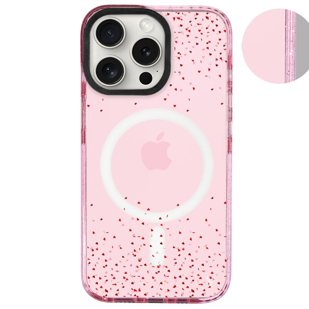 MagsafeliArtycaseSimliPembe