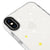 iPhone XS Yıldız Desenli Telefon Kılıfı - Artycase - Beyaz