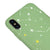 iPhone XS Yıldız Desenli Telefon Kılıfı - Renkli Silikon - Yeşil