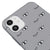 iPhone 11 Göz Kırpma Telefon Kılıfı - Renkli Silikon - Gri