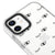 iPhone 12 Mini Göz Kırpma Telefon Kılıfı - Artycase - Beyaz