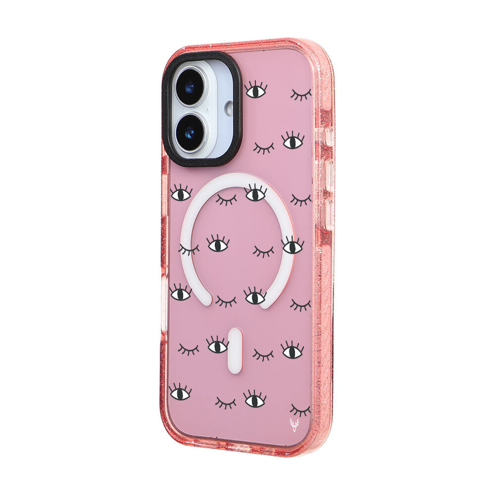 MagsafeliArtycaseSimliPembe