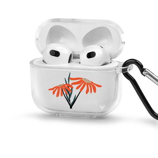 Apple AirPods 3 Sunflower Şeffaf Kılıfı
