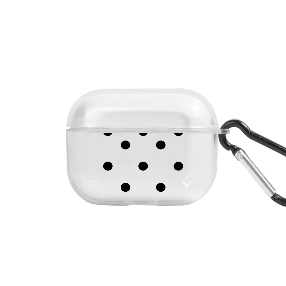 Apple AirPods Pro 2 All Good Polka Şeffaf Kılıfı