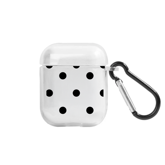 Apple AirPods All Good Polka Şeffaf Kılıfı
