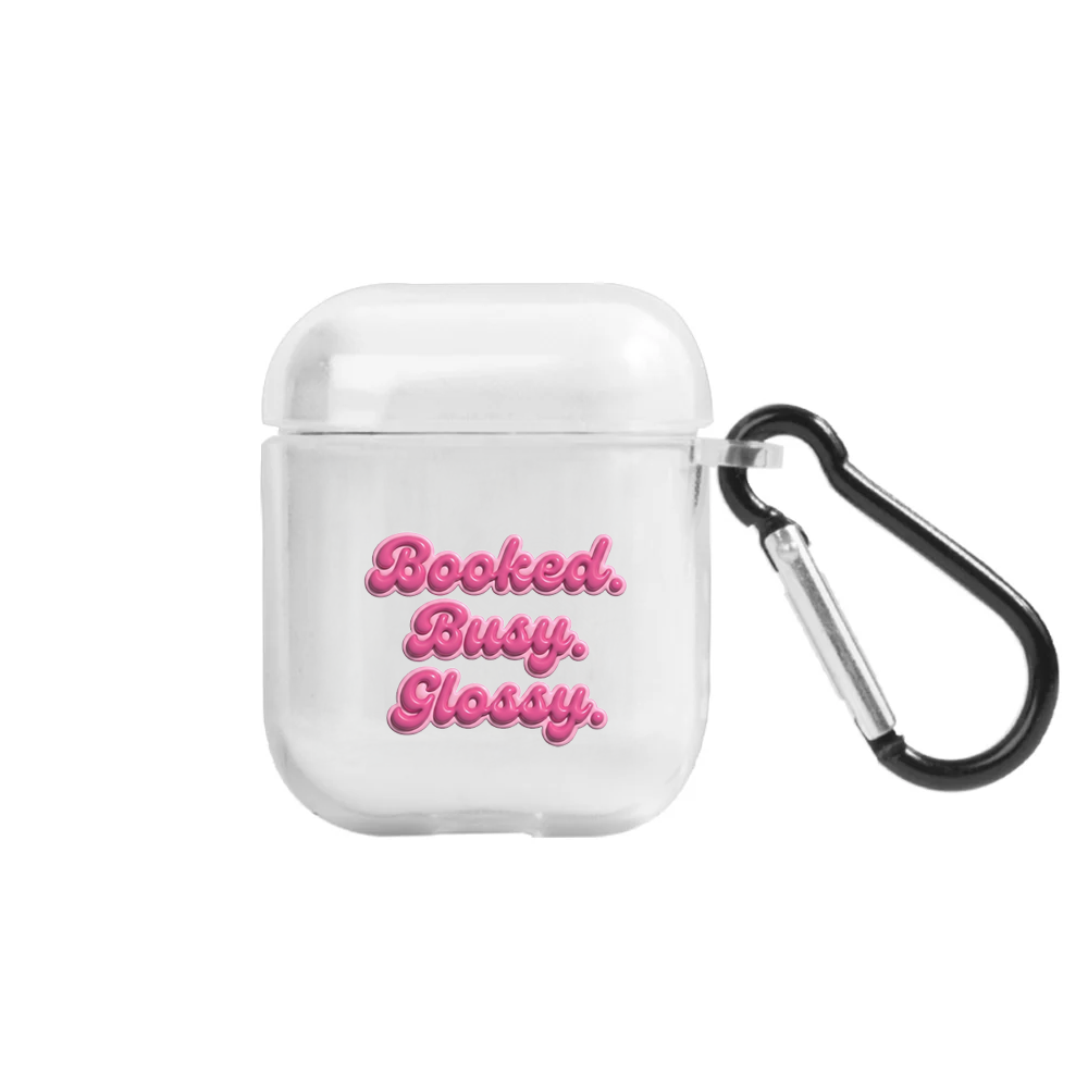 Apple AirPods Booked Busy Şeffaf Kılıfı