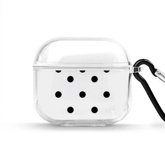 Apple AirPods 3 All Good Polka Şeffaf Kılıfı