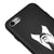 iPhone 8 Kravat Telefon Kılıfı - Renkli Silikon - Siyah