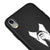 iPhone XR Kravat Telefon Kılıfı - Renkli Silikon - Siyah