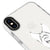 iPhone XS Kravat Telefon Kılıfı - Artycase - Beyaz