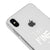 iPhone X Fine Telefon Kılıfı - Şeffaf - Saydam