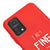 Xiaomi Mi 10 T Fine Telefon Kılıfı - Renkli Silikon - Kırmızı
