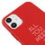 iPhone 11 All You Need Telefon Kılıfı - Renkli Silikon - Kırmızı